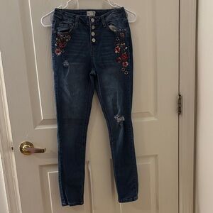 SO Kids Dark Blue Skinny Jeans Sz 12